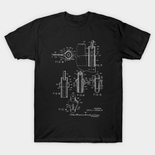 Urinary Drainage System Vintage Patent Hand Drawing T-Shirt